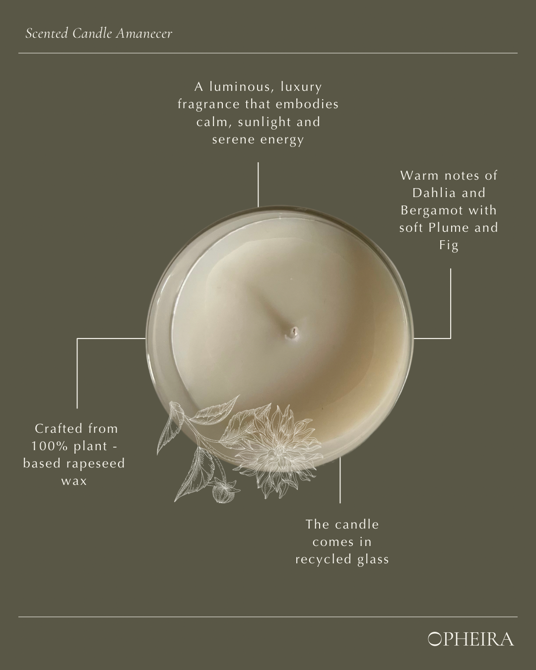 Scented Candle Amanecer